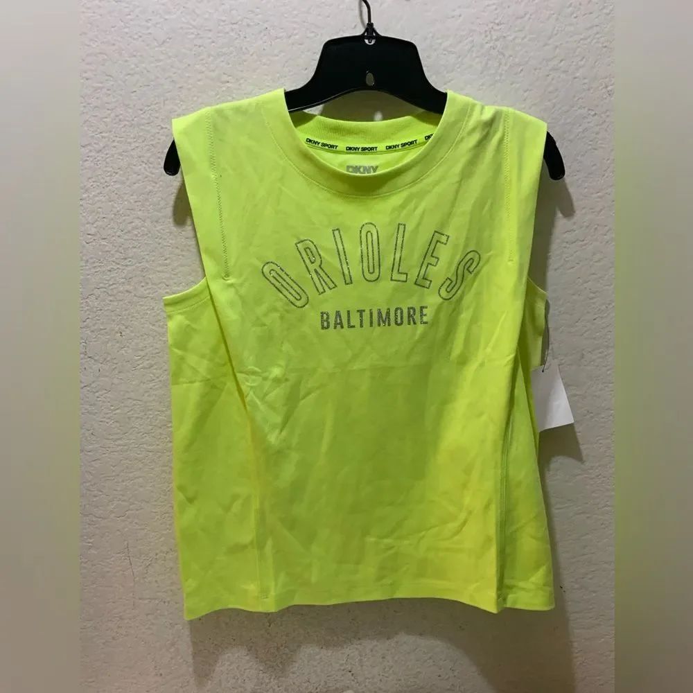 NWT DKNY Baltimore Orioles  Tank Top Ladies Sz S
